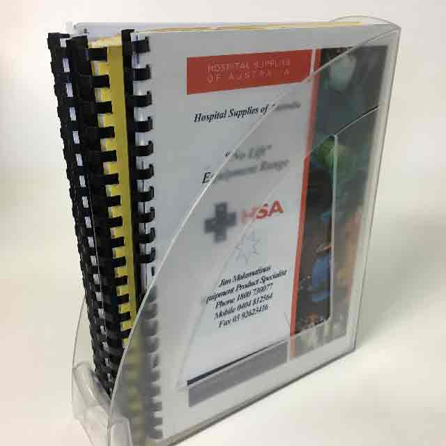 MANUAL, Manuals & Medical Training Guides in Magazine Holder / MAN0022 - Manual - (single)